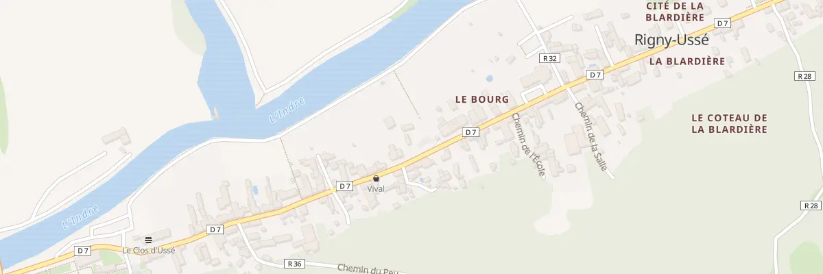 Plan du 42 Rue Principale à Rigny-Ussé