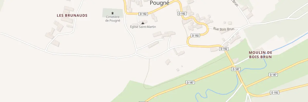 Plan du 4 Rue de la Treille à Nanteuil-en-Vallée