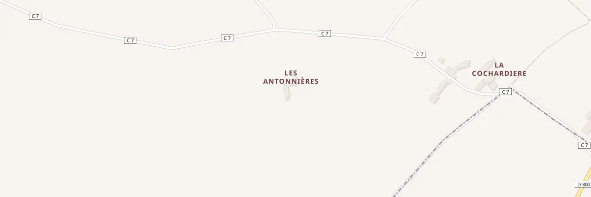 Plan du 5043 Les Antonnieres à Saosnes