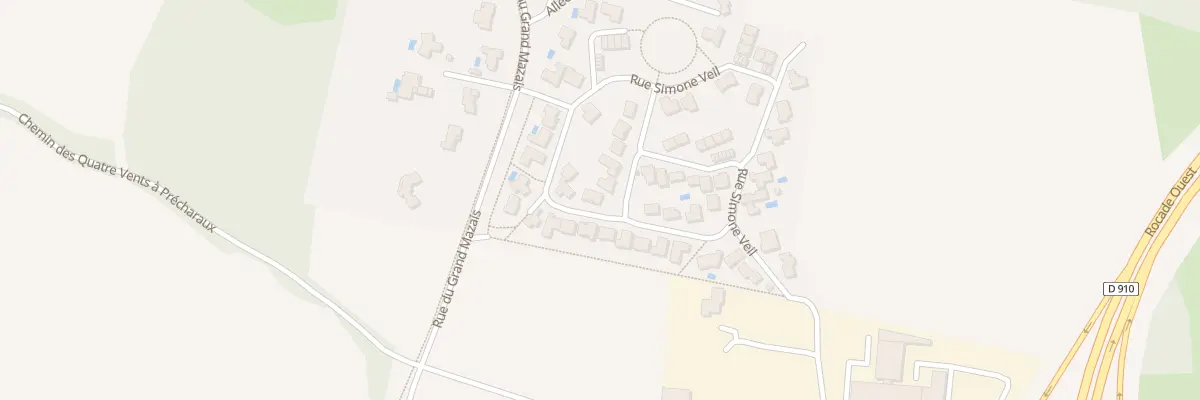 Plan du 33 Rue Simone Veil à Vouneuil-sous-Biard