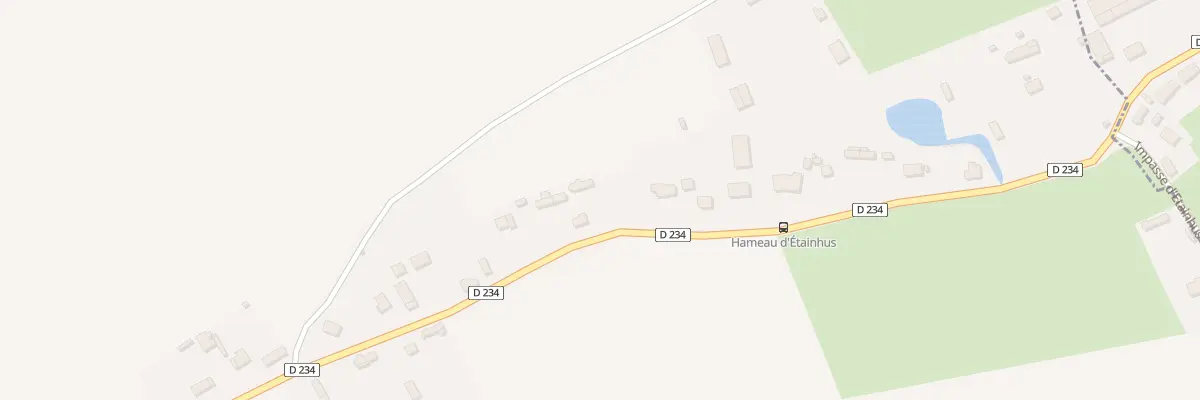 Plan du 821 Rte d’Etainhus à Sainneville