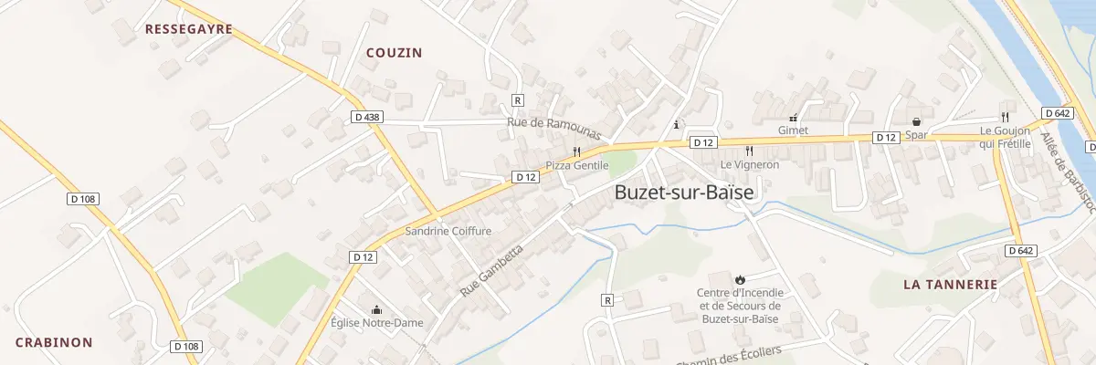 Plan du 5023 Pl de la Resistance à Buzet-sur-Baïse