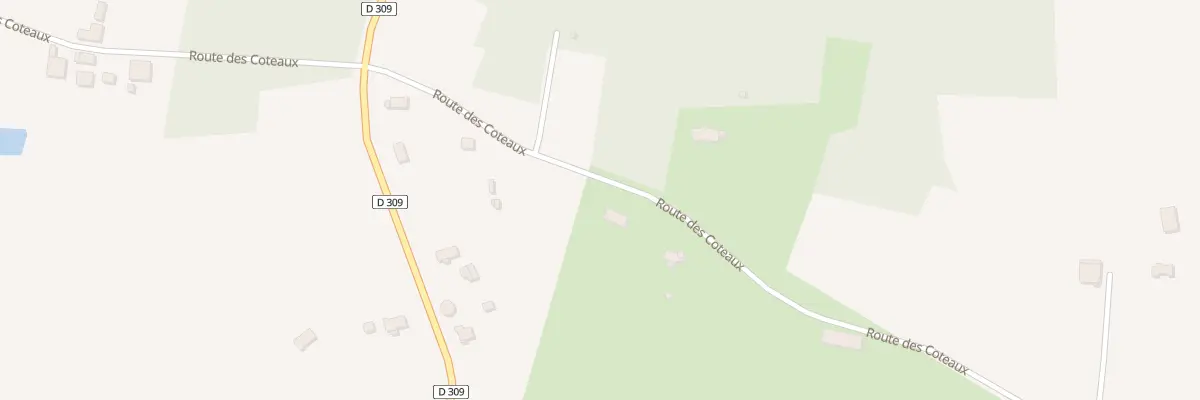 Plan du 2301 Rte des Côteaux à Moustier