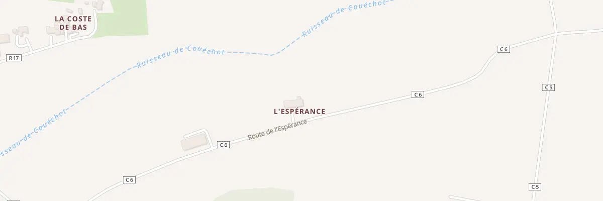 Plan du 5045 A l’Esperance à Beaumont