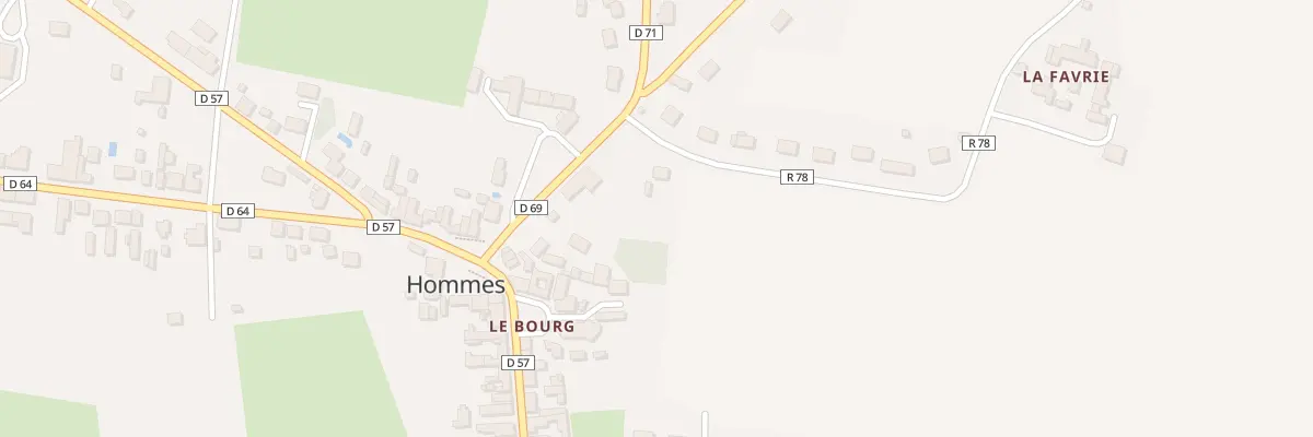 Plan du 1 Rue Lotis des Faus Girauds à Hommes