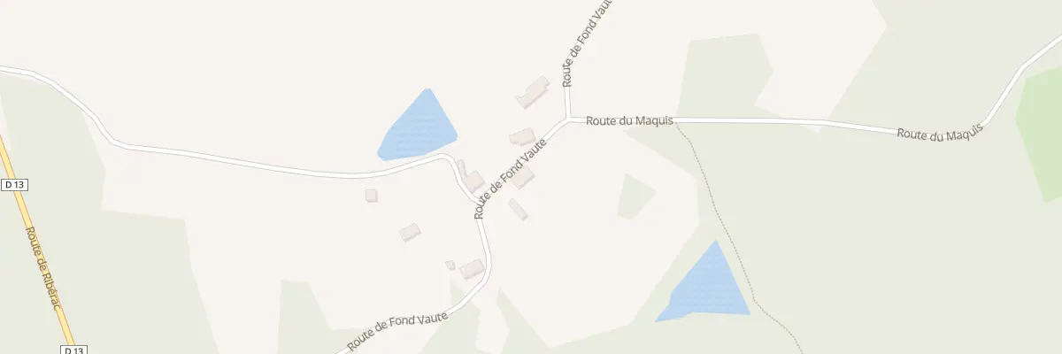 Plan du 107 Fond Vaute Sud à Saint-Michel-de-Double