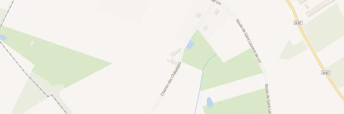Plan du 9001 Chem des Châtelliers à Courcelles-de-Touraine