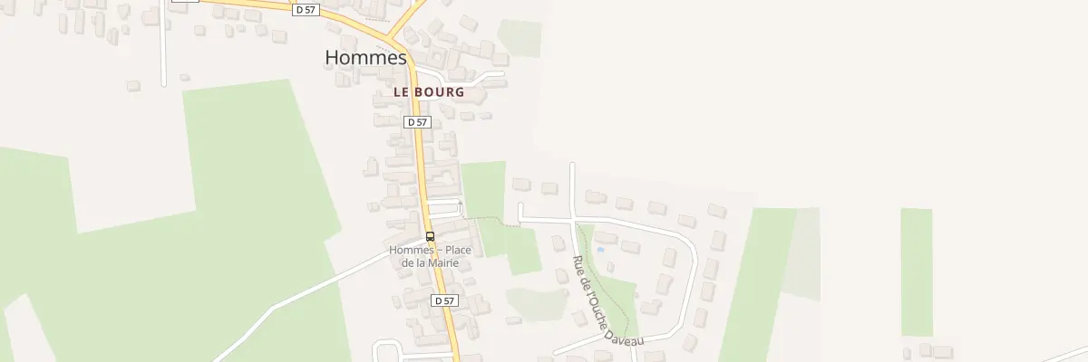 Plan du 11 Rue de l’Ouche Daveau à Hommes