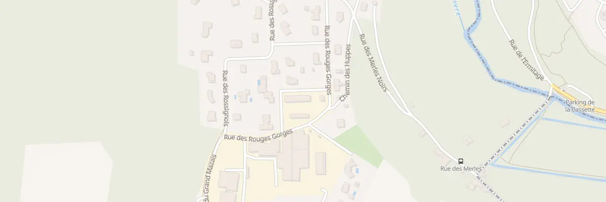 Plan du 6 Rue de la Grive à Vouneuil-sous-Biard