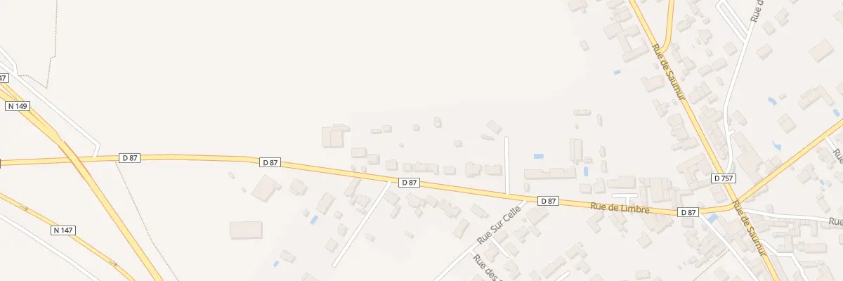 Plan du 28 Rue de Limbre à Migné-Auxances