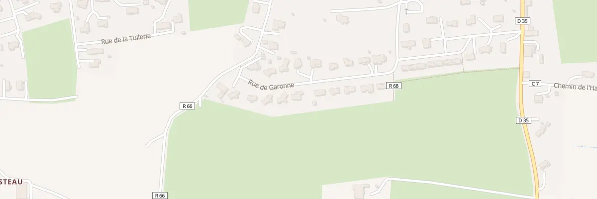 Plan du 6881 Au Caillou à Vic-Fezensac