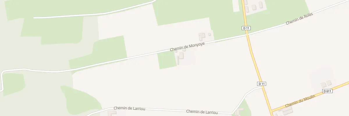 Plan du 5 Che de Monyoye à Lubret-Saint-Luc