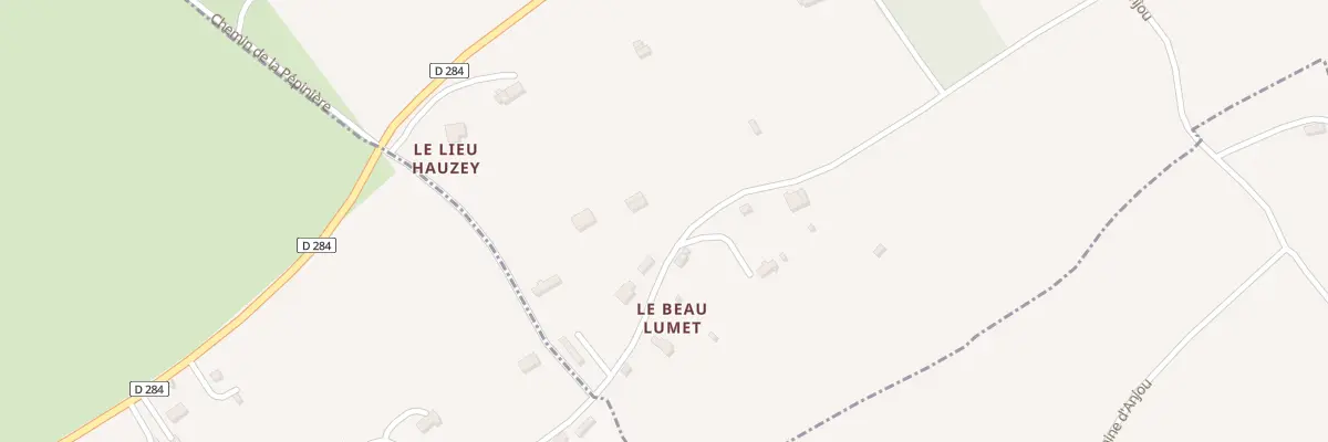 Plan du 5012 Le Beau Lumet au Brévedent