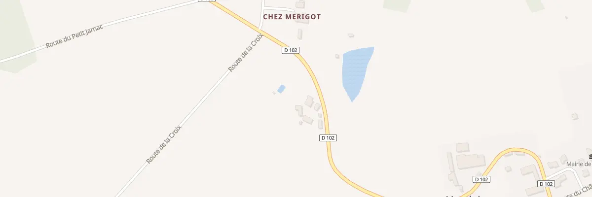 Plan du 2335 Rte Léo Laffargue à Vendoire