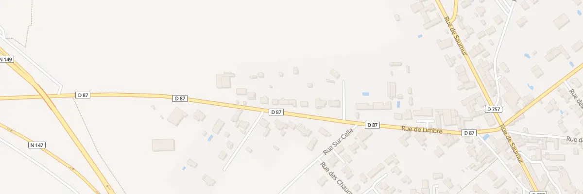Plan du 26 Rue de Limbre à Migné-Auxances