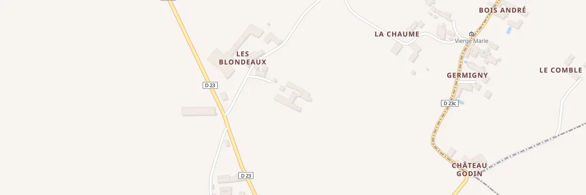 Plan du 2 Rte de Germigny à Sérigny
