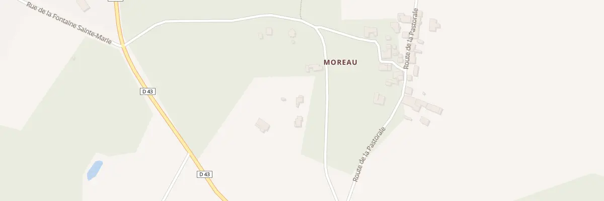 Plan du 3 Che de Jarretou à Vanxains