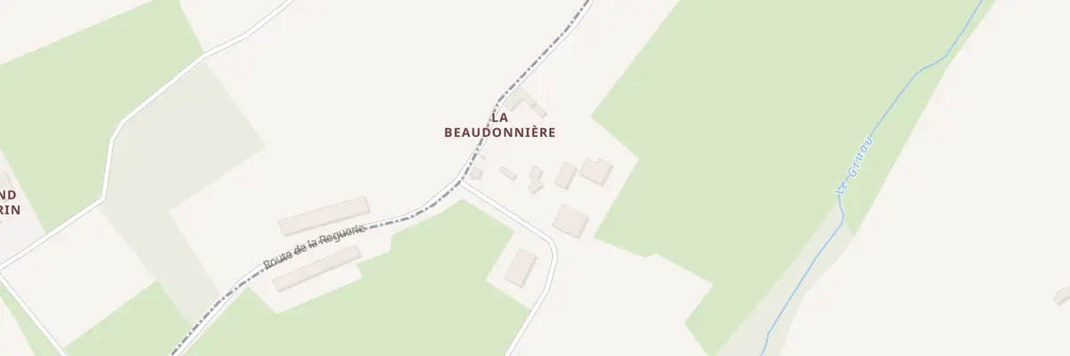 Plan du 5019 La Beaudonniere à Verneil-le-Chétif
