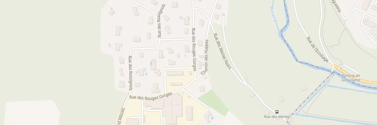 Plan du 13 Rue de la Grive à Vouneuil-sous-Biard