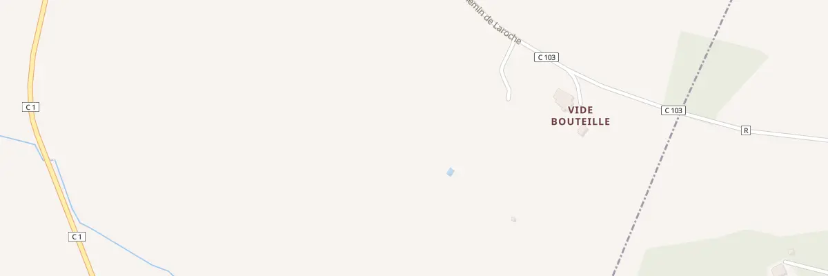 Plan du 596 Che de Laroche à Montgaillard-en-Albret