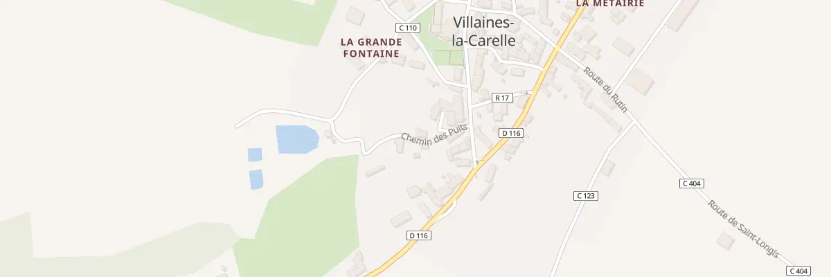 Plan du 4 Che des Puits à Villaines-la-Carelle