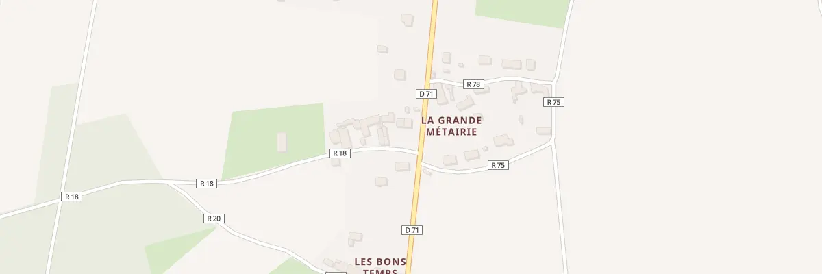 Plan du 865 Rte de Courcelles à Hommes
