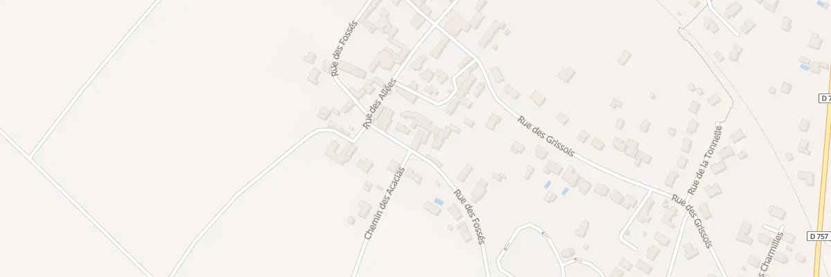 Plan du 14 Rue des Fosses à Avanton