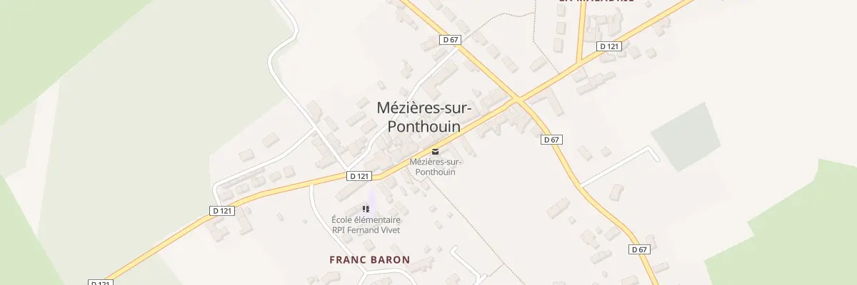 Plan du 31 Rue de la 2eme Db à Mézières-sur-Ponthouin