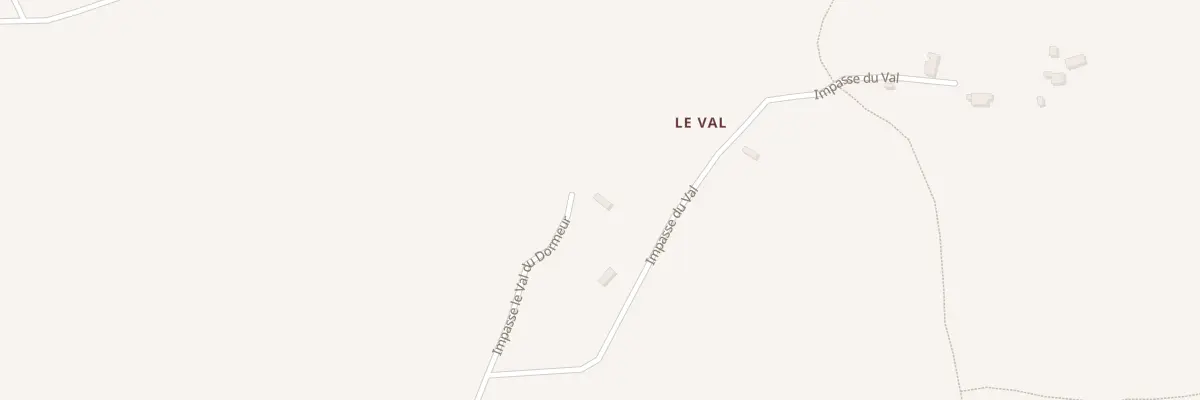 Plan du 62 Le Val à Saint-Evroult-de-Montfort