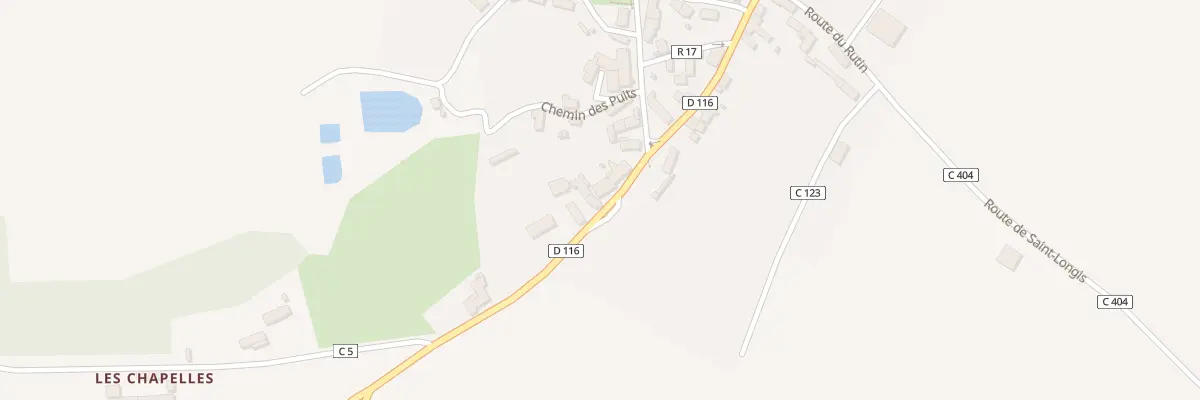 Plan du 9 Voie du Haut Maine à Villaines-la-Carelle