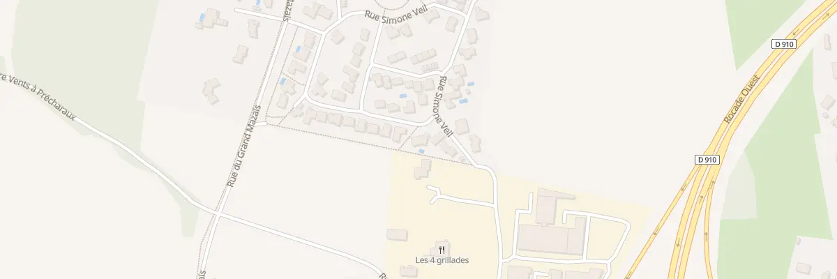 Plan du 5 Rue Simone Veil à Vouneuil-sous-Biard