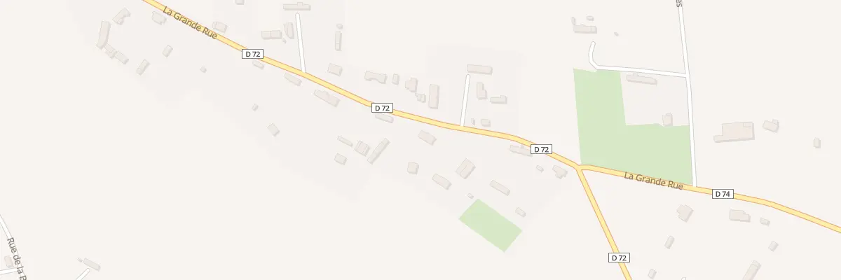 Plan du 1038 La Grande Rue aux Loges