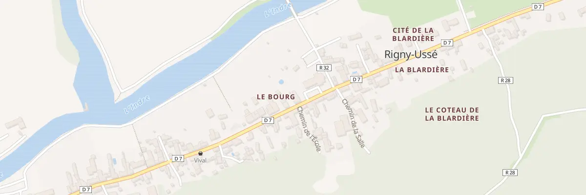 Plan du 58 Rue Principale à Rigny-Ussé