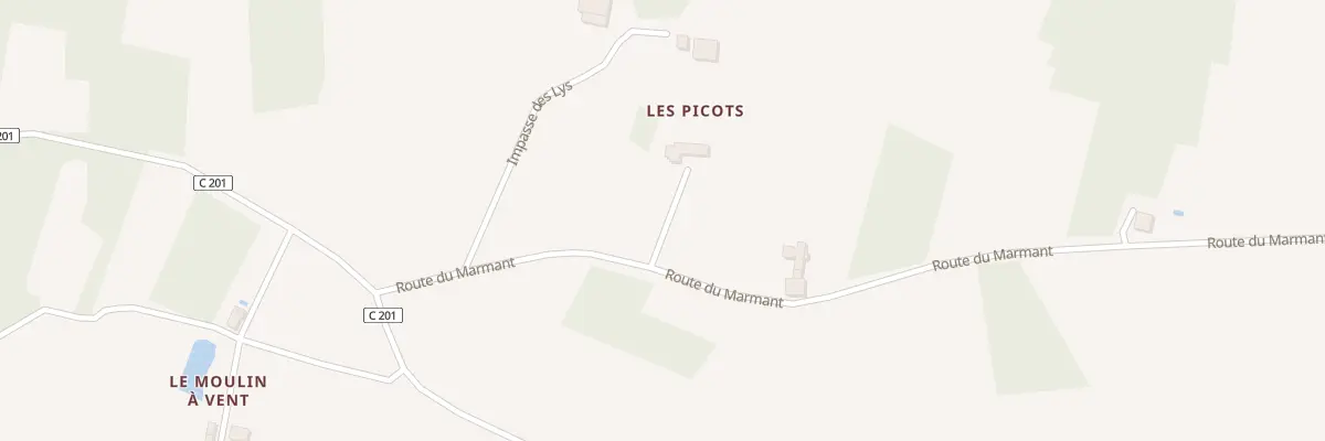 Plan du 29 Les Picots à Razac-de-Saussignac