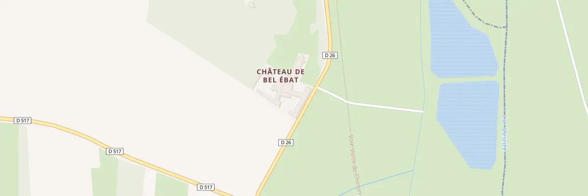 Plan du 43 Bel Ebat à Assay