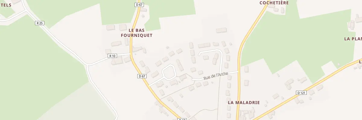 Plan du 6 Lot Le Fourniquet à Mézières-sur-Ponthouin