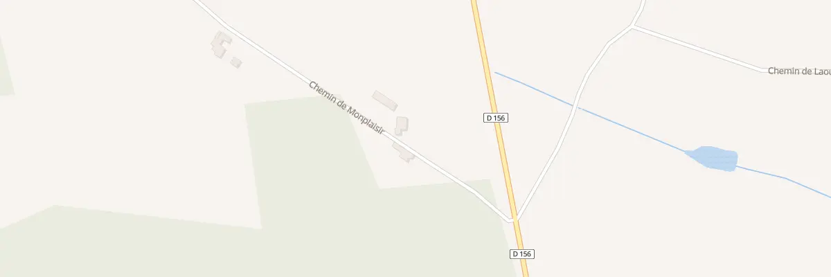 Plan du 20 Chem de Monplaisir à Laas
