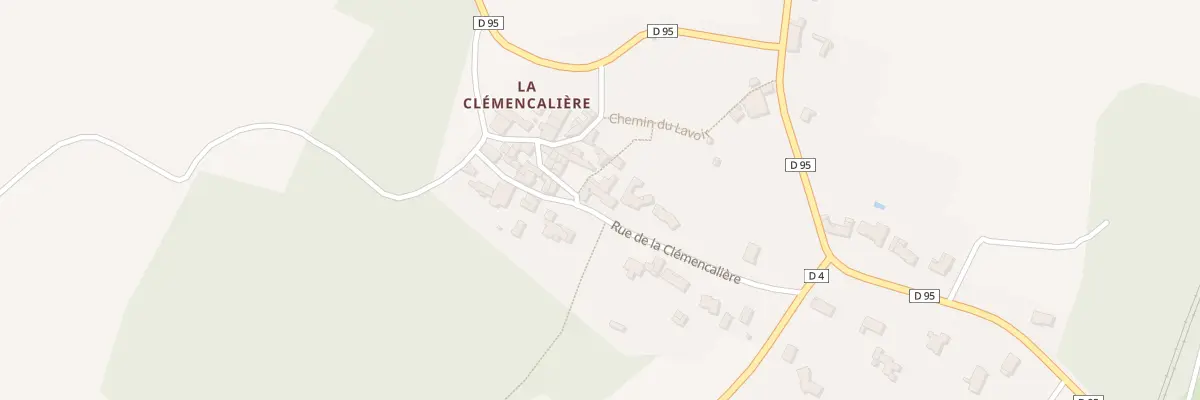 Plan du 14 Rue de la Clemençalière à Iteuil