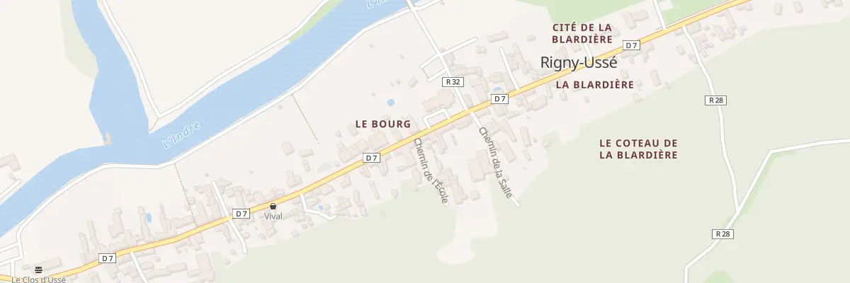 Plan du 55 Rue Principale à Rigny-Ussé