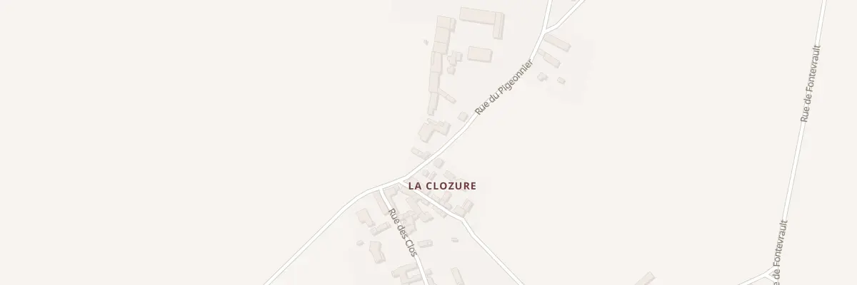 Plan du 32 Rue du Pigeonnier à Doussay