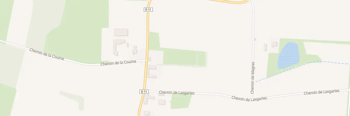 Plan du 51 Rte des Pyrénées à Lubret-Saint-Luc