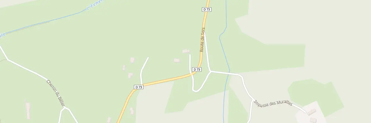 Plan du 147 Rte de Sers à Dignac