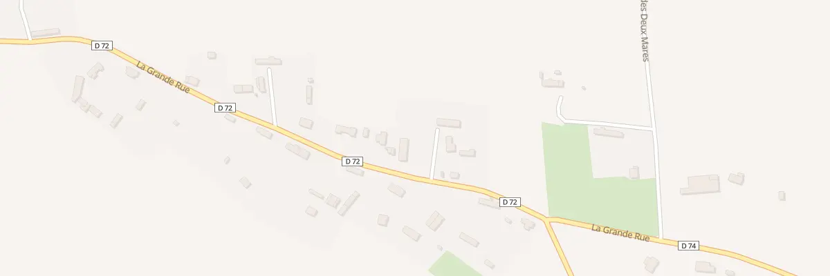 Plan du 1045 La Grande Rue aux Loges