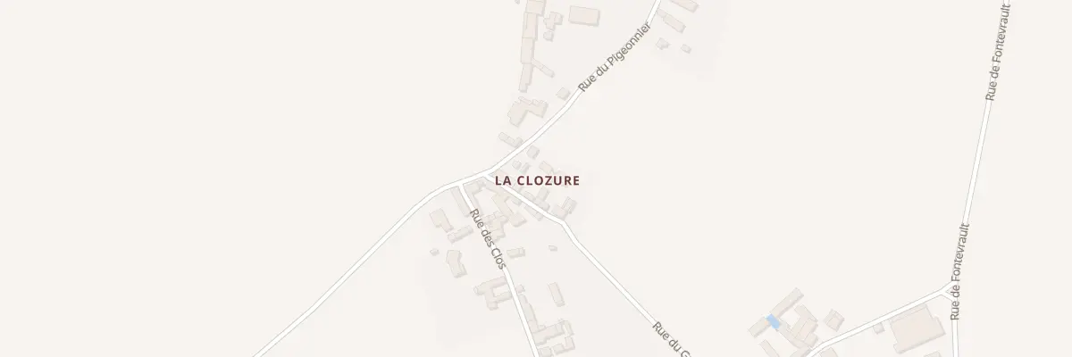 Plan du 1 Rue du Gripaudet à Doussay