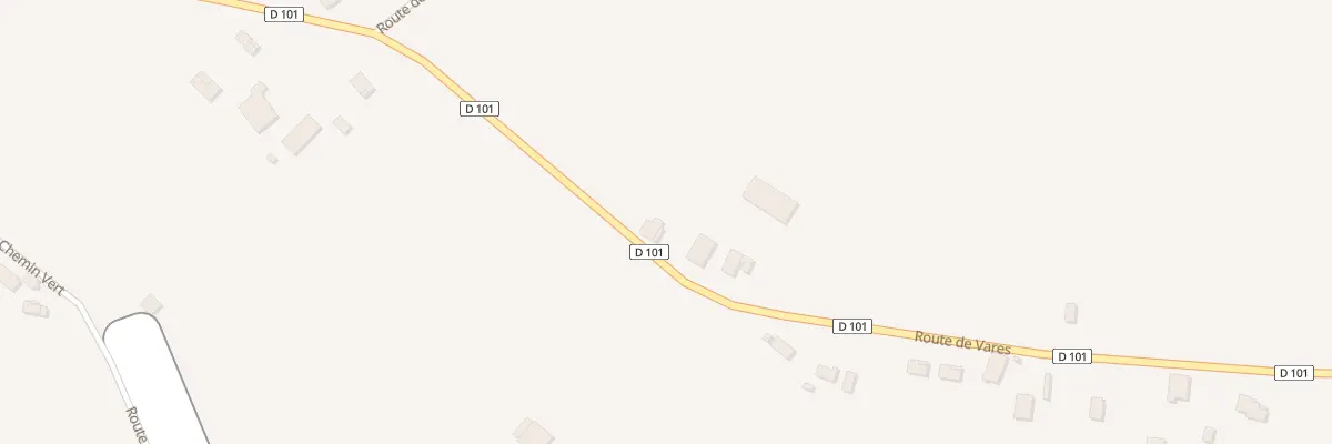 Plan du 9999 À Durbois à Fauillet