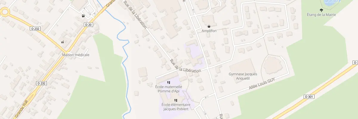 Plan du 27 Rue de la Liberation à Savigné-l’Évêque