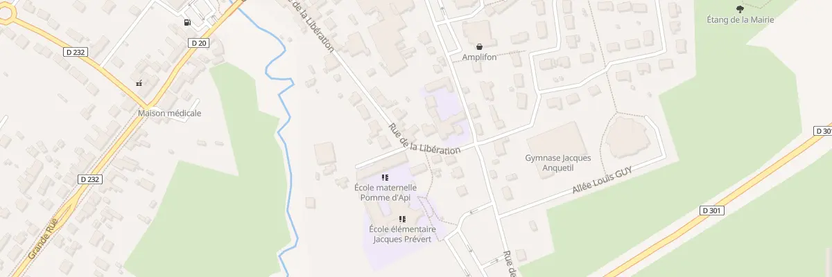 Plan du 29 Rue de la Liberation à Savigné-l’Évêque