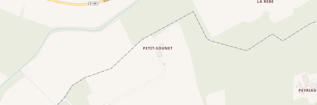 Plan du 543 Rte de Pouy à Mézin