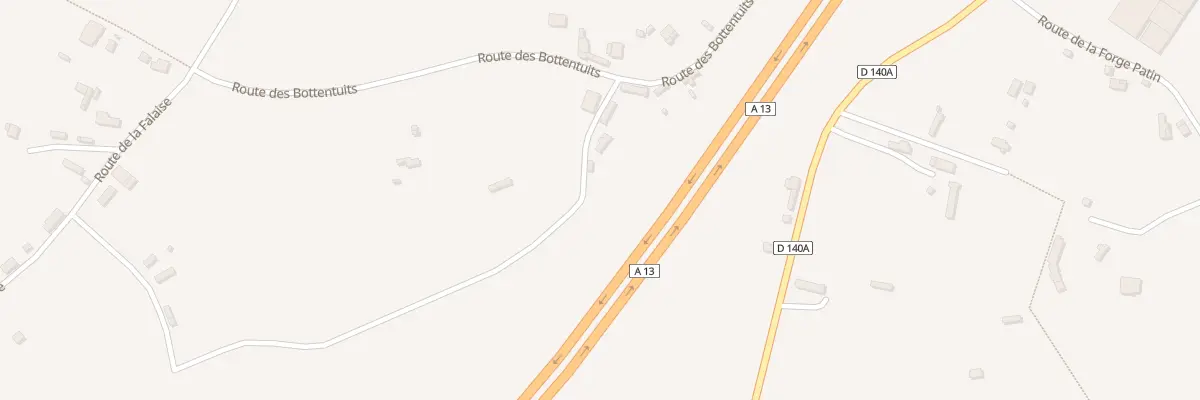 Plan du 305 Rte des Bottentuits à Saint-André-d’Hébertot