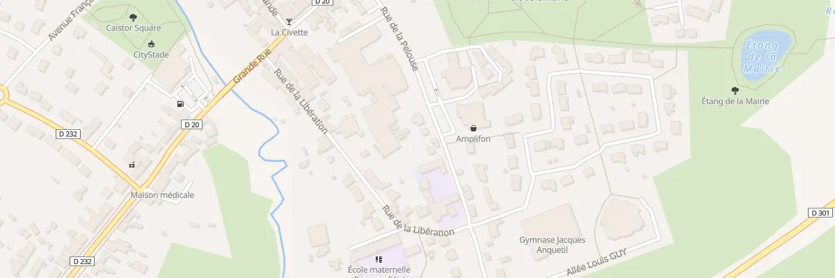 Plan du 14 Rue de la Pelouse à Savigné-l’Évêque